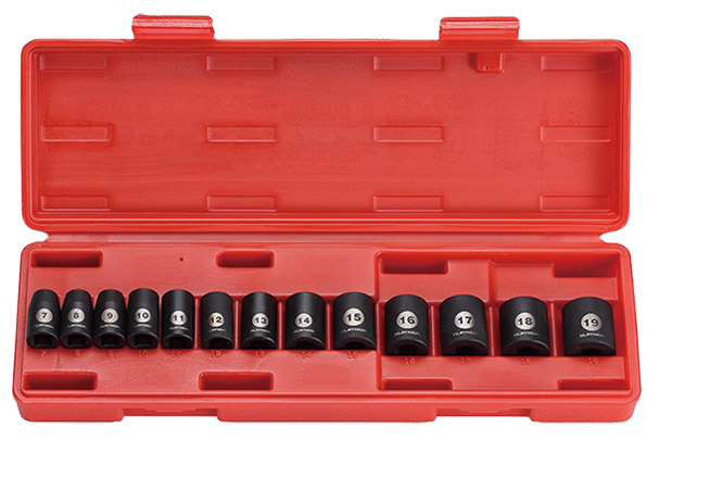 38dr impact socket set 13pcs mm